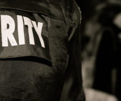 black security vest